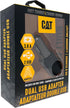 CAT Dual USB DC Vehicle Adapter (3.4 AMP), Multi USB Port Fast Car Charger for Charging Multiple Devices & Phones