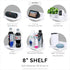 8 Shelf Wall Mount for Speakers, Security Cameras, Baby Monitors, Plants Toys & More, Floating Shelves, Adhesive