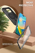 SUPCASE for iPhone 14 Pro Max Case with Stand, Compatible with MagSafe, Built-in Screen Protector, Black