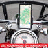 Diamond Plate Adjustable Phone Mount for Motorcycle/Bicycle