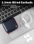 Wired Earbuds with Microphone, TITACUTE 3.5mm Wired Earphone, Magnetic in-Ear Headphone Jack Stereo Audio for iPhone 6,