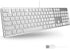 Macally Ultra-Slim USB Wired Keyboard with Number Keypad for Apple Mac Pro, MacBook, iMac, Silver