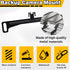 Backup Camera License Plate Mount, Rear Camera Back up Bracket, Universal Car Dash Cam Mirror Mount, Camera Mounting
