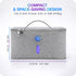 Brookstone UV Light Bag, Portable Sterilizing Bag for Everyday Items, Including Smart Phones, Masks and Small Gadgets