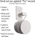 Dot Genie Google WiFi Outlet Holder Mount Stand: No Messy Screws! (1-pack)
