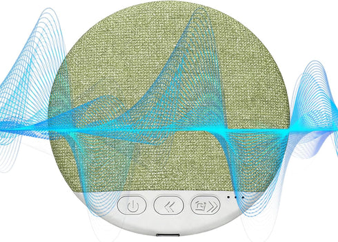 Generic 3.78x3.78x0.43 Inch Pillow Speaker, White Noise Device, Sleep Aid with Timer, Bedside Relaxation Gear, Bedroom