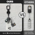 Universal Anti-Theft Phone Tether with Retractable Steel Line - Secure Your Devices