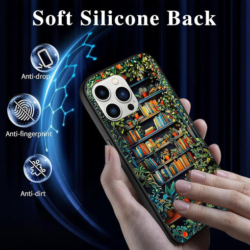 NLZQTTBD 16 2024 6.9" for iPhone Pro Max Case Phone Case for Cute Men Women Soft TPU Silicone Material Shockproof