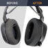 SOULWIT Earpads Replacement for SteelSeries Arctis 1/3/5/7/9 Headset, High-Density Foam Cushions (Arctis MF Black)