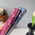 Caseative iPhone 13 Case - Pleated Water Ripple Chrome Plating, Electroplated Wave Pattern, Soft, Gold.