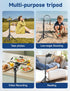 Victiv 85" 14 13 12 Phone Tripod Stand, Tall Cellphone Tripod for iPhone with Gooseneck Remote, Flexible Portable Phone