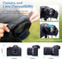 JJC Camera Rain Cover Sleeve for Canon, Nikon, Sony, Fujifilm Mirrorless Cameras with Lens Below 7.1x5.5x9.1”