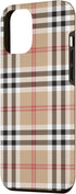 Checkered Plaid Flannel Gingham Pattern Case for iPhone 12 Pro Max