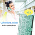 CCSmall Cartoon Cute Wallet Case for Samsung Galaxy S22, Cat Dog Style Flip Cover with ID Card Holder, PU Leather MG