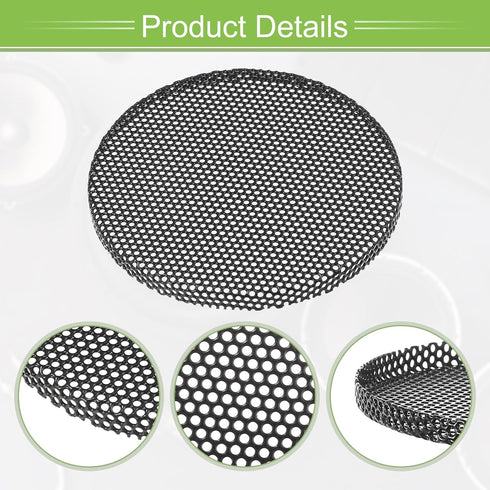 ACROPIX Universal 2.5 Inch Speaker Grills Mesh - Black Grille without Frame, Pack of 4