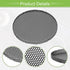 ACROPIX Universal 2.5 Inch Speaker Grills Mesh - Black Grille without Frame, Pack of 4