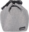 PATIKIL Soft Drawstring Lens Case, Thick Fleece Cloth Camera Lens Bag for SLR Lens and Water Cups - Grey