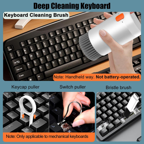 20 in 1 Multifunctional Cleaner Kit for Electronic Devices, Cleaning Brush for AirPods, Laptop, Keyboard, Earbuds,