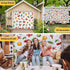 GNAKT AREWG 13x6ft Summer Garage Door Banner Cover Ice-Cream Cherry Starfish Garage Door Decoratons Banner for Indoor