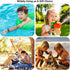 Waterproof Airtag Bracelet for Kids, 2 Pack Hidden Wristband, Anti-Lost Silicon Holder for Toddler GPS Tracker