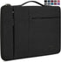Laptop Sleeve Case 13.3-14 Inch, Waterproof Durable Bag for MacBook Air/Pro, HP/Asus/ThinkPad, Black