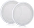 Facmogu 2PCS 8in White Ceiling Speaker Covers, Round Speaker Grille Woofer Grill Cover Protector Replacement