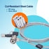 Manhattan Laptop Lock with 4.6 ft Security Cable, K-Slots, Radial Lock Design, 2 Keys Included - 440271