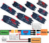 100A 2-6S 5V/6A XT90 4.0mm DYS Brushless ESC with SBEC with & Plug for RC Fixed-Wing Aircraft Helicopter