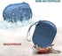 LTGEM Case for JBL Clip 4/5, Ultra Portable Waterproof Dustproof Bluetooth Speaker, Blue