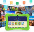 PRITOM 7 inch Kids Tablet with WiFi, 32GB, Bluetooth, Camera, Parental Control, Green