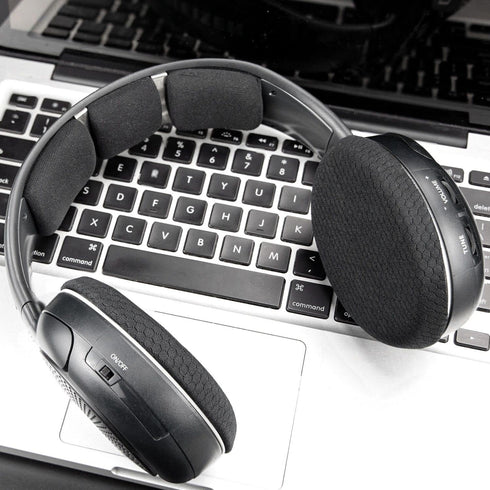 SOULWIT Mesh Fabric Earpads Replacement for Sennheiser RS120/HDR120/TR120/RS100/RS110/RS115/RS117/RS119/RS135 Headphones