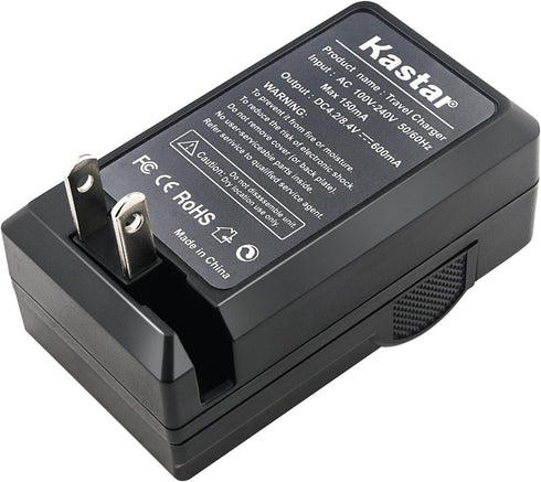 Kastar Battery (2-Pack) and AC Charger for Canon NB-8L, CB-2LA, CB-2LAE, PowerShot A2200, A3000 is, A3100 is, A3200 is,