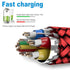 AkoaDa USB C Cable, 3-Pack (10ft+6.6ft+3.3ft) - 3.1A USB A to USB-C Fast Charger Nylon Braided Cord for iPhone 15/15