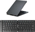 Foldable Bluetooth Keyboard, Portable Wireless Keyboard with Rechargeable Full Size Ultra Slim Folding for iOS Android