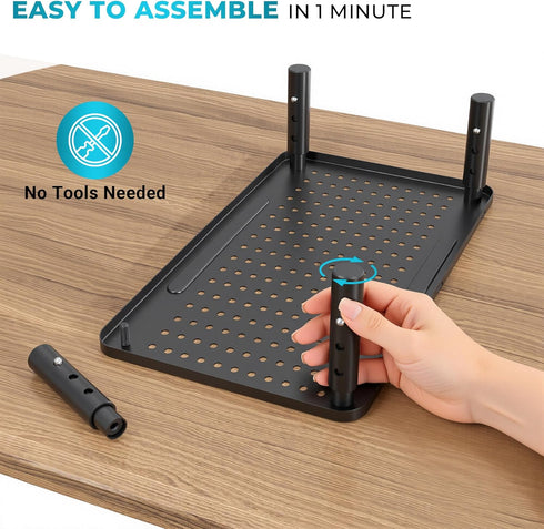 2 Pack 14.5 9.1, BONTEC Monitor Stand Height Adjustable Metal Riser with Pen Holder, Black, x Ergonomic Desktop Stand