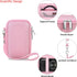 Carrying Case for Panasonic Lumix LX10, LX100, ZS60, ZS70, ZS80, ZS200, ZS100 4K Digital Camera - Pink