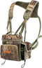NEW VIEW Bino Packs for Hunting - Adjustable Camo Chest Pack with Detachable Rangefinder Pouch
