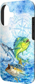 Saltwater fishing Mahi mahi, wahoo, tuna 17 Case for iPhone