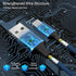 USB Type C Cable 5Pack (3/3/6/6/10FT) Nylon Braided USB C Cable Fast Charger Charging Cord Compatible Samsung Galaxy S9 S8 Note 9 Note 8 Plus,LG V30 G6 G5 V20,Google Pixel, Moto Z2, iPad 2021and More