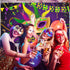 Mardi Gras Decorations, Extra Large Fabric Banner Backdrop for Carnival Party Supplies
