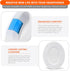 WC Freeze Hybrid Fabric Cooling Gel Replacement Earpads, Compatible with HyperX Cloud, Steelseries Arctis, Comfortable
