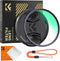 K&F Concept 82mm MC UV Lens Protection Filter with Cleaning Cloth, Ultra Slim Optical Glass Camera Lens UV Filter