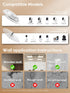 SAPESEHE C200/C210/C220/C230 1/4 Security Wall Mount for Ring Camera & Baby Monitor Mount, Suitable for Tapo and All