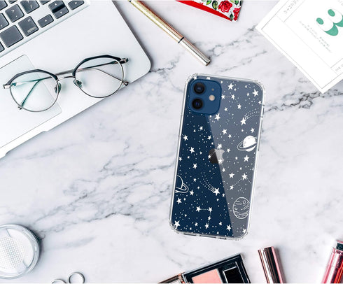 RANZ Compatible with iPhone 12 Mini 5G Case, Anti-Scratch Shockproof Clear Hard PC+ TPU Bumper Cover