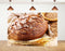 KeyWork 10x10ft Rye Bread Backdrop Fresh Whole Grain Sourdough with Wheat Photography Background
