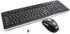 I-Rocks RF-6577L-BK Retro Wireless Keyboard and Mouse Combo, 2.4GHz (Black)