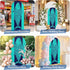Duskova Living 4 Summer Tuna Arch Backdrop Cover FT, Beach Wedding Arch Cover Stretchy Backdrop Stands Covers