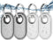 4-Pack Samsung Smart Tag 2 Case with Key Ring, Full-Body IPX8 Waterproof TPU Cover for Galaxy SmartTag2