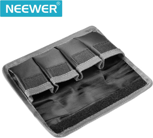 LP-E6/ LP-E8/ LP-E10/ LP-E12/ EN-EL14/ EN-EL15/ FW50/ F550, D800, 5DMKIII, A77 Neewer DSLR Battery Case/Holder for AA