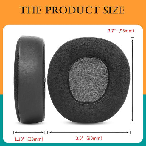 TaiZiChangQin Replacement Ear Pads for Steelseries Arctis Nova Pro Wireless Headphone, Cooling Gel